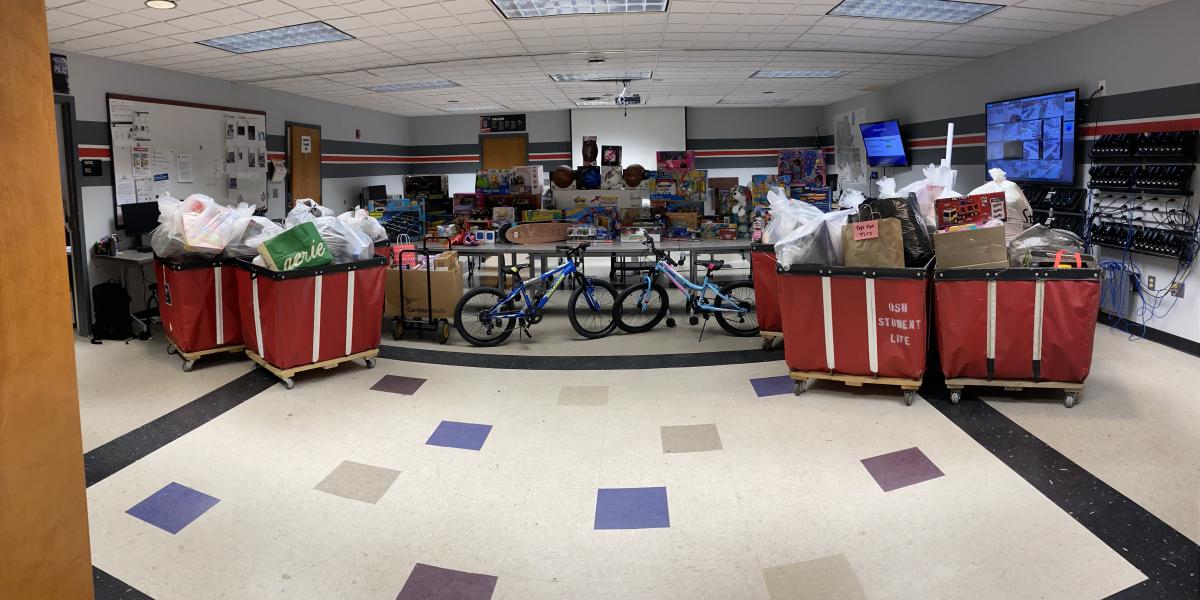 5th Annual DriveThrough Toys for Tots Donation Event Department of Public Safety